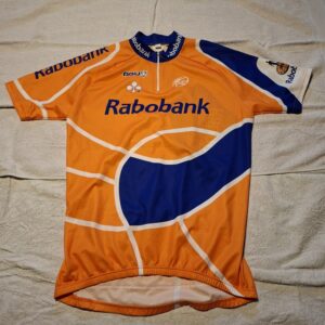 Rabobank - Colnago team cycling shirt by Agu,very good condition size L, 51 cm